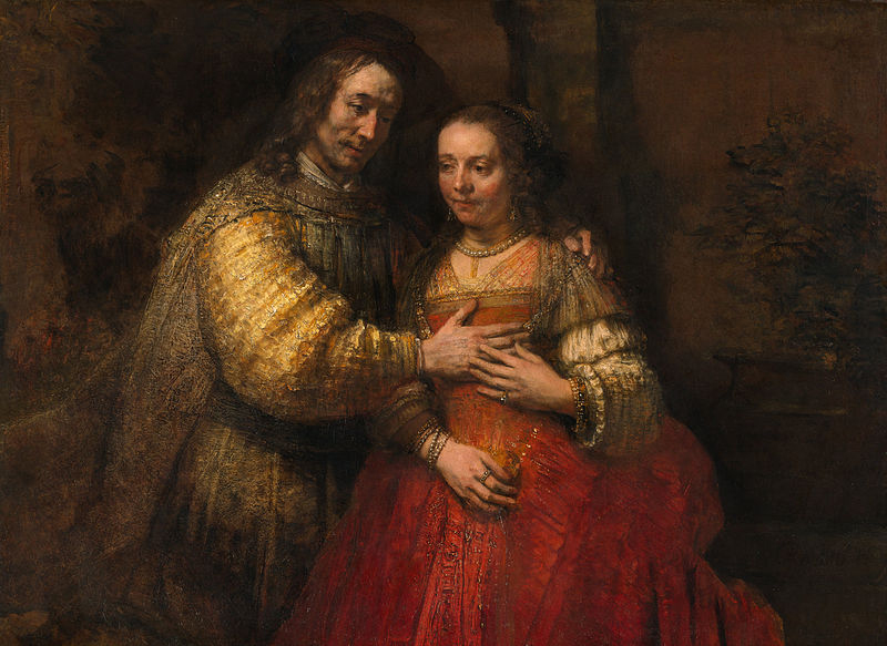 Portrait of a Couple as Figures from the Old Testament, known as 